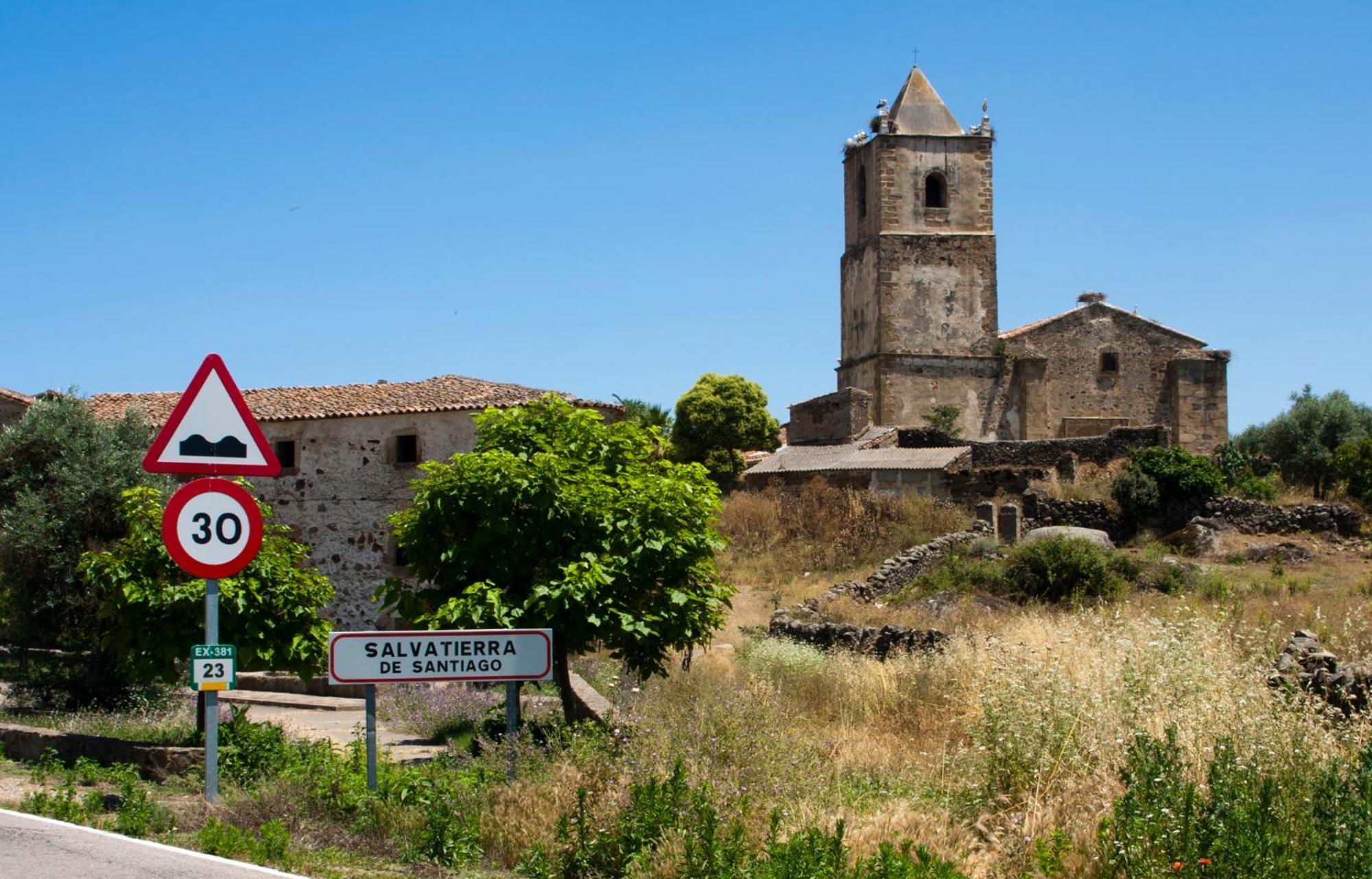 Casa Rural La Manzanilla Salvatierra de Santiago Eksteriør bilde